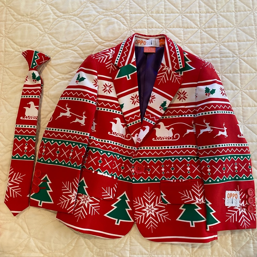 Oppo Suits Toddler Christmas Suit Size 2